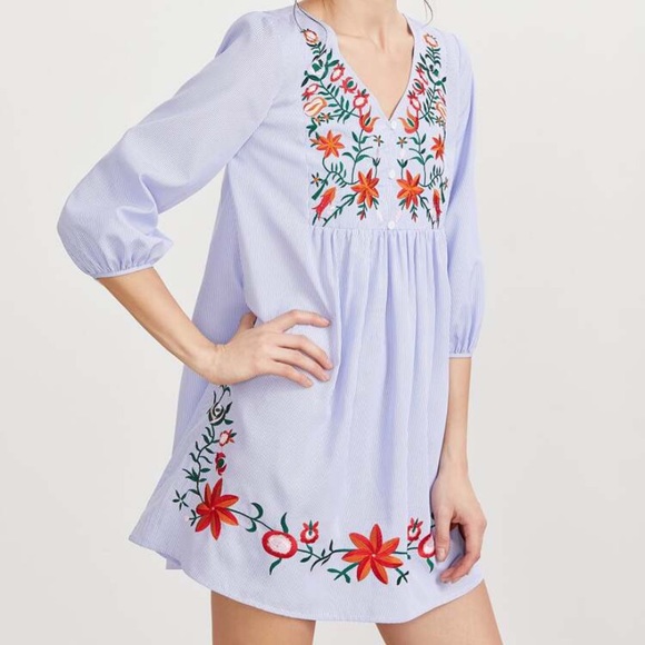 SHEIN embroidered woman’s dress - Picture 9 of 13